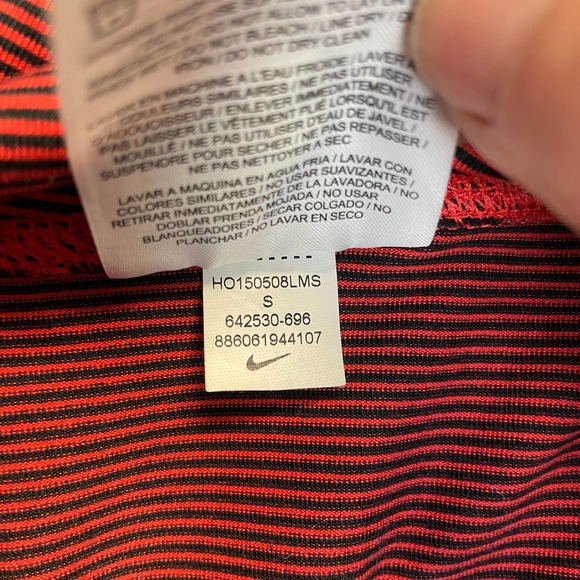 Nike Legend Tight Fit Pants Fold-over Capris Legging Womens Small‎ - Picture 2 of 9